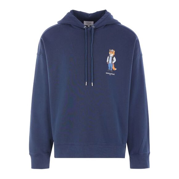 Maison Kitsuné Blue Sweaters & Knitwear - Hoodies Men